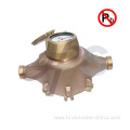 Lead free bronze Awwa Water Meter with Brass or Bronze Body